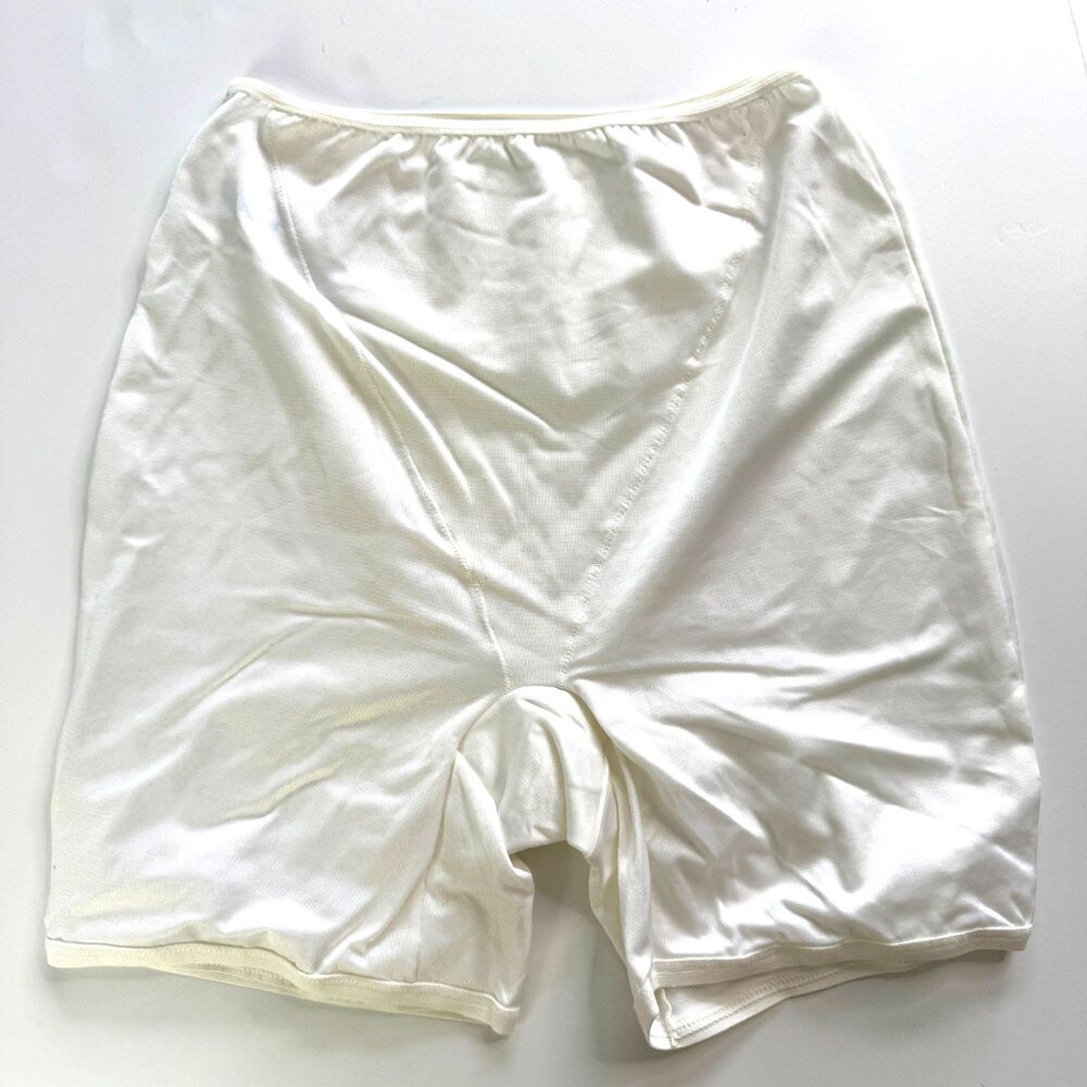Playtex Vintage Shapewear #0998 Size XXL Super Look Smoothing Panties White 0636